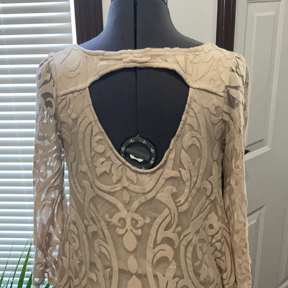 Burn out damask print dress! - Picture 2 of 2